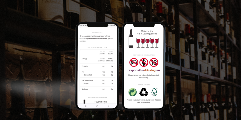 EU eLabel Mandates for the wine industry.