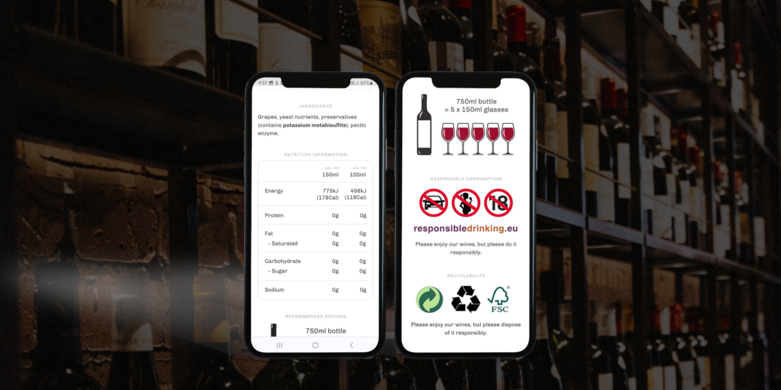 EU eLabel Mandates for the wine industry.
